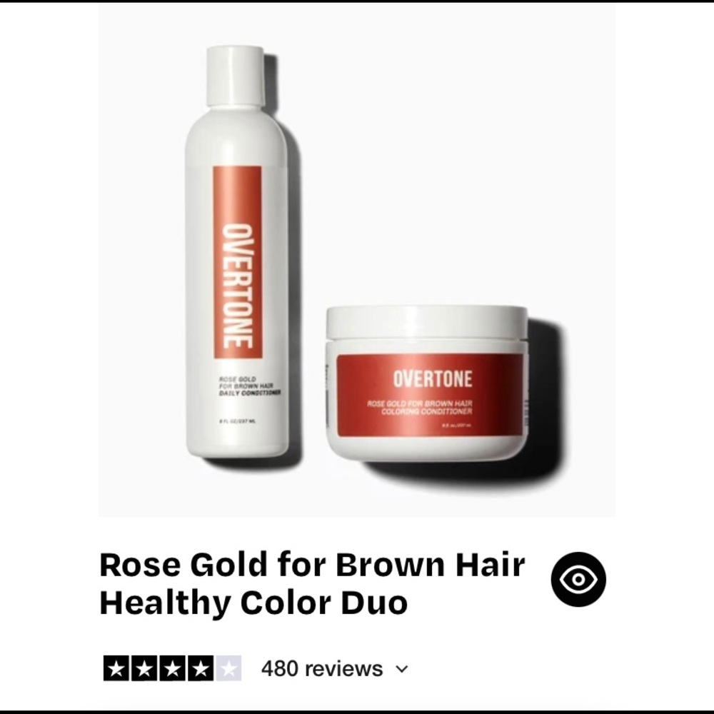 Overtone Daily Conditioner and Coloring Conditioner